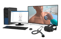 Виртуальный тренажер для отработки навыков аускультации (VR версия) Pl-AuscTraining VR