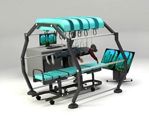 Аппаратный комплекс «Лаборатория исследования реабилитации постинсультных больных»