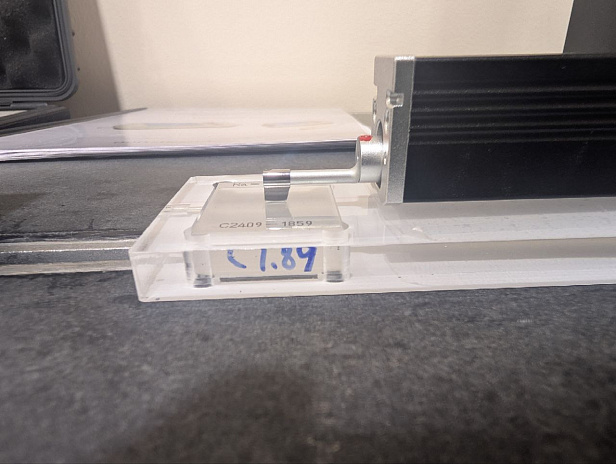 Профилометр Агат М2 на ОАО "ВИСТАН"